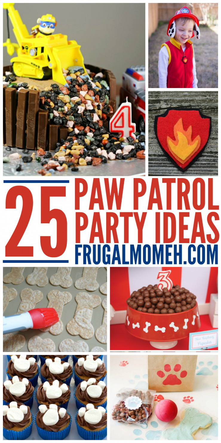 Best ideas about Paw Patrol Birthday Decorations
. Save or Pin 25 Paw Patrol Party Ideas Frugal Mom Eh Now.