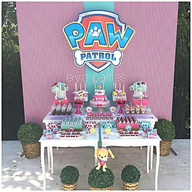 Best ideas about Paw Patrol Birthday Decorations Girl
. Save or Pin 192 best Paw Patrol Party images on Pinterest Now.