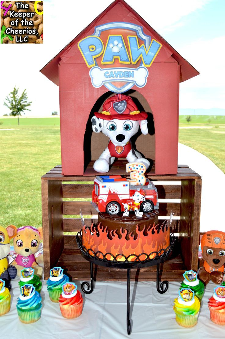 Best ideas about Paw Patrol Birthday Decorations
. Save or Pin Paw Patrol Birthday Party First Birthday Now.