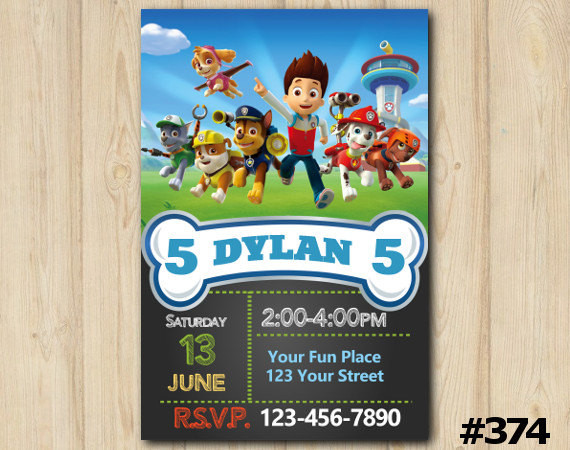 Best ideas about Paw Patrol Birthday Party Invitations
. Save or Pin Paw Patrol Invitation Paw Patrol Birthday Invitation Paw Now.