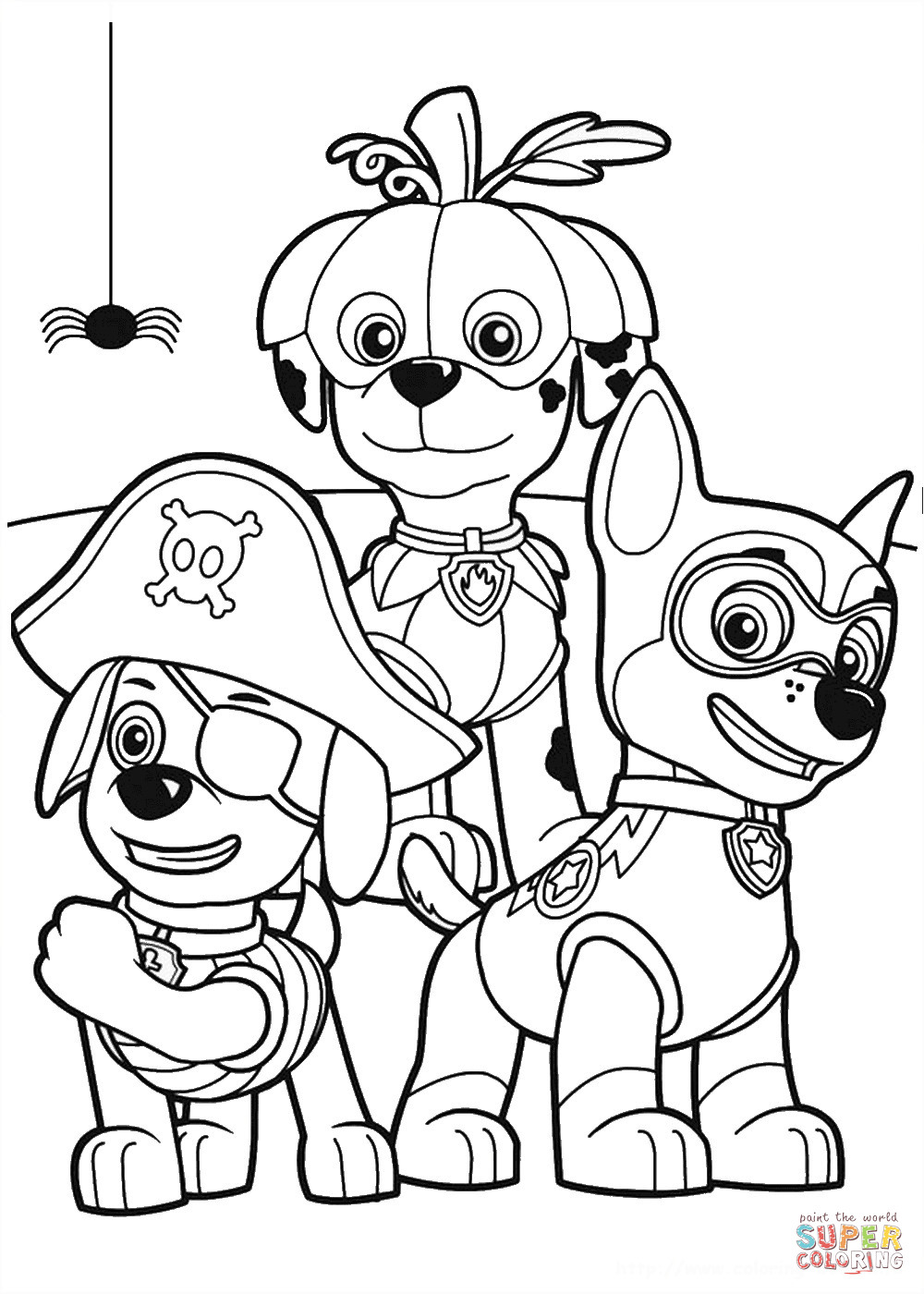 Best ideas about Paw Patrol Free Coloring Sheets
. Save or Pin Paw Patrol Halloween Party coloring page Now.