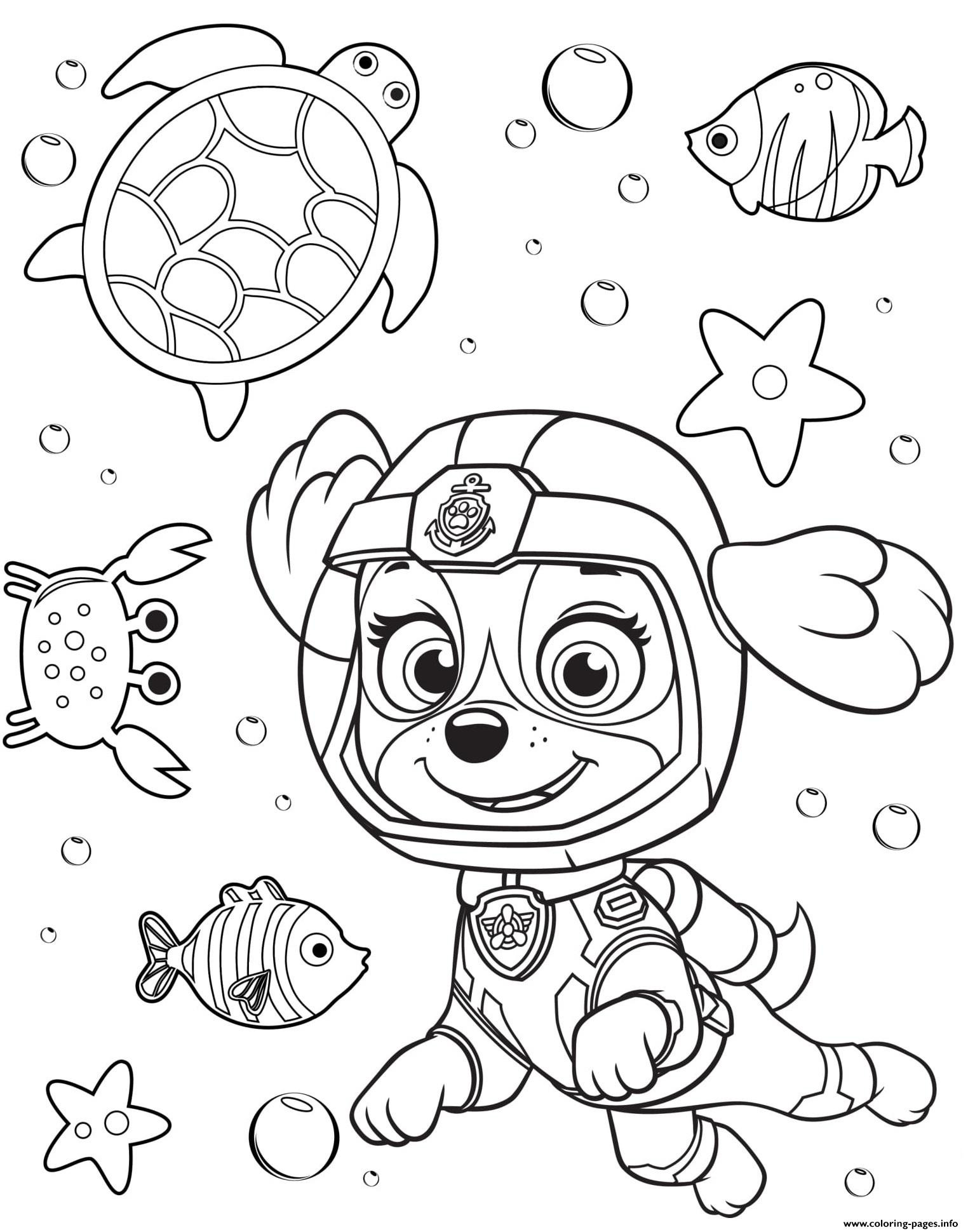 Best ideas about Paw Patrol Free Coloring Sheets
. Save or Pin Sea Patrol Skye Paw Coloring Pages Printable Now.