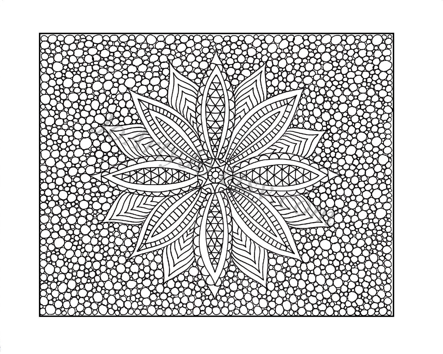 Best ideas about Pdf Zentangle Coloring Sheets For Boys
. Save or Pin Zentangle Inspired Coloring Page PDF printable Zendoodle Now.