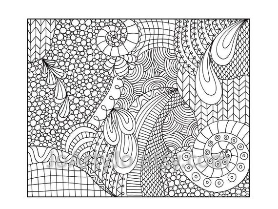 Best ideas about Pdf Zentangle Coloring Sheets For Boys
. Save or Pin Zentangle Inspired Coloring Page Printable PDF Zendoodle Now.