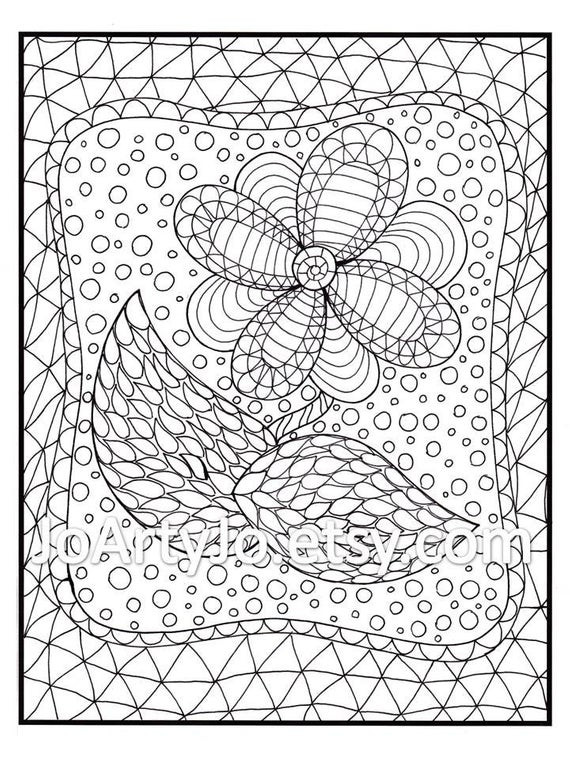 Best ideas about Pdf Zentangle Coloring Sheets For Boys
. Save or Pin PDF Printable Zentangle Inspired Coloring Page Zendoodle Page Now.