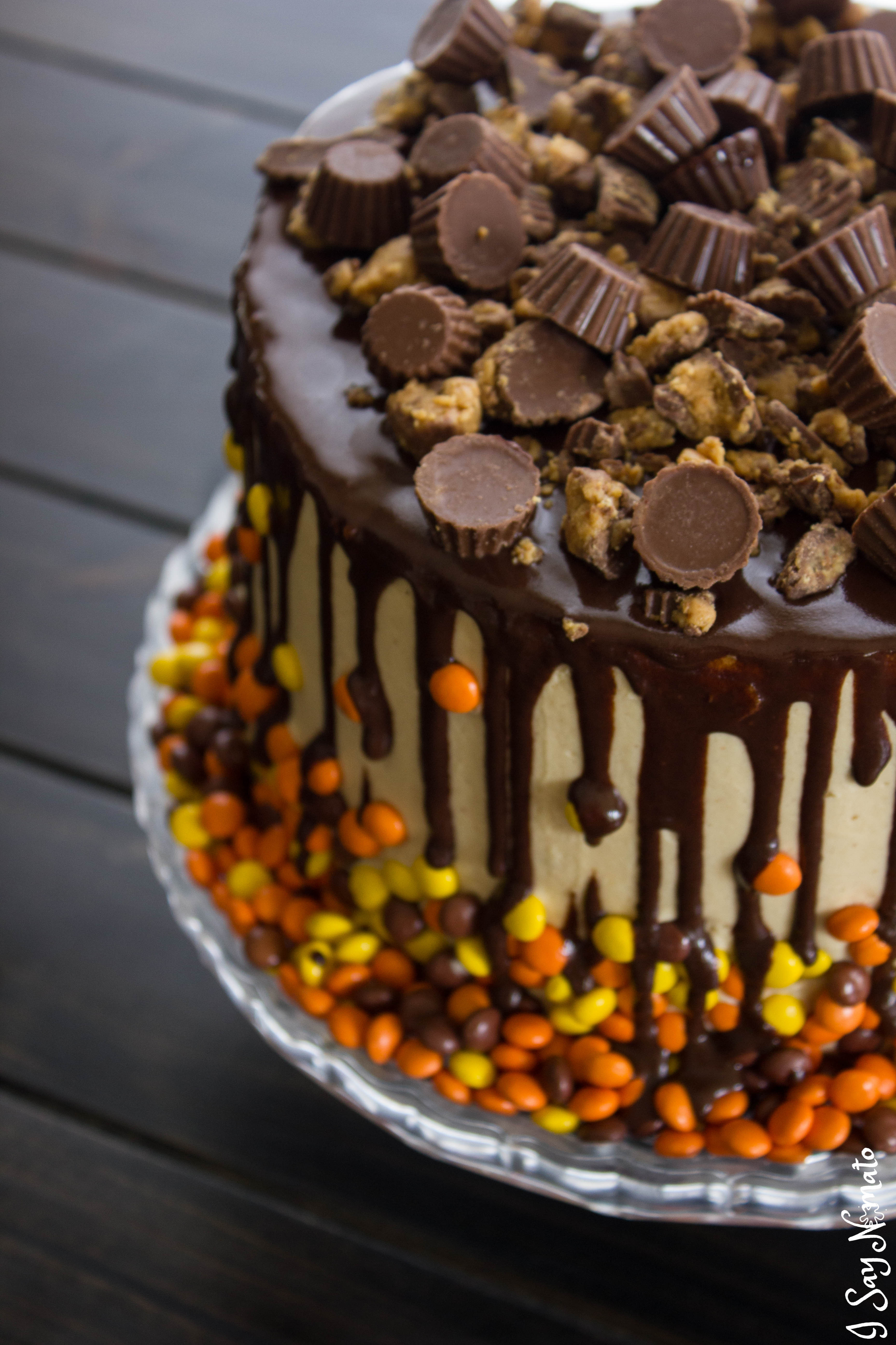 Best ideas about Peanut Butter Birthday Cake
. Save or Pin Chocolate and Peanut Butter Drip Cake Now.