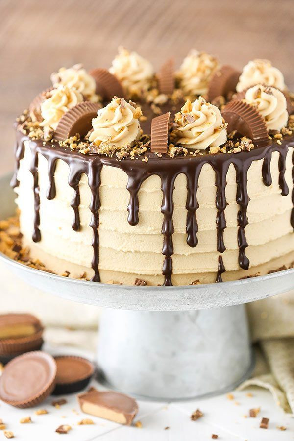 Best ideas about Peanut Butter Birthday Cake
. Save or Pin Peanut Butter Chocolate Layer Cake Recipe Now.