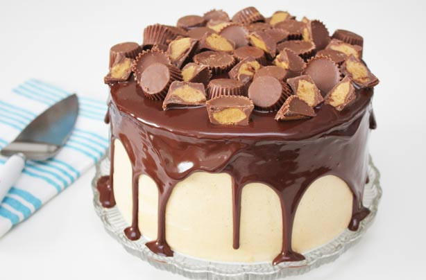 Best ideas about Peanut Butter Birthday Cake
. Save or Pin Reese s Pieces chocolate peanut butter cake goodtoknow Now.