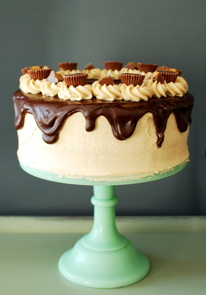 Best ideas about Peanut Butter Birthday Cake
. Save or Pin Chocolate Peanut Butter Birthday Cake Katie Cakes Now.