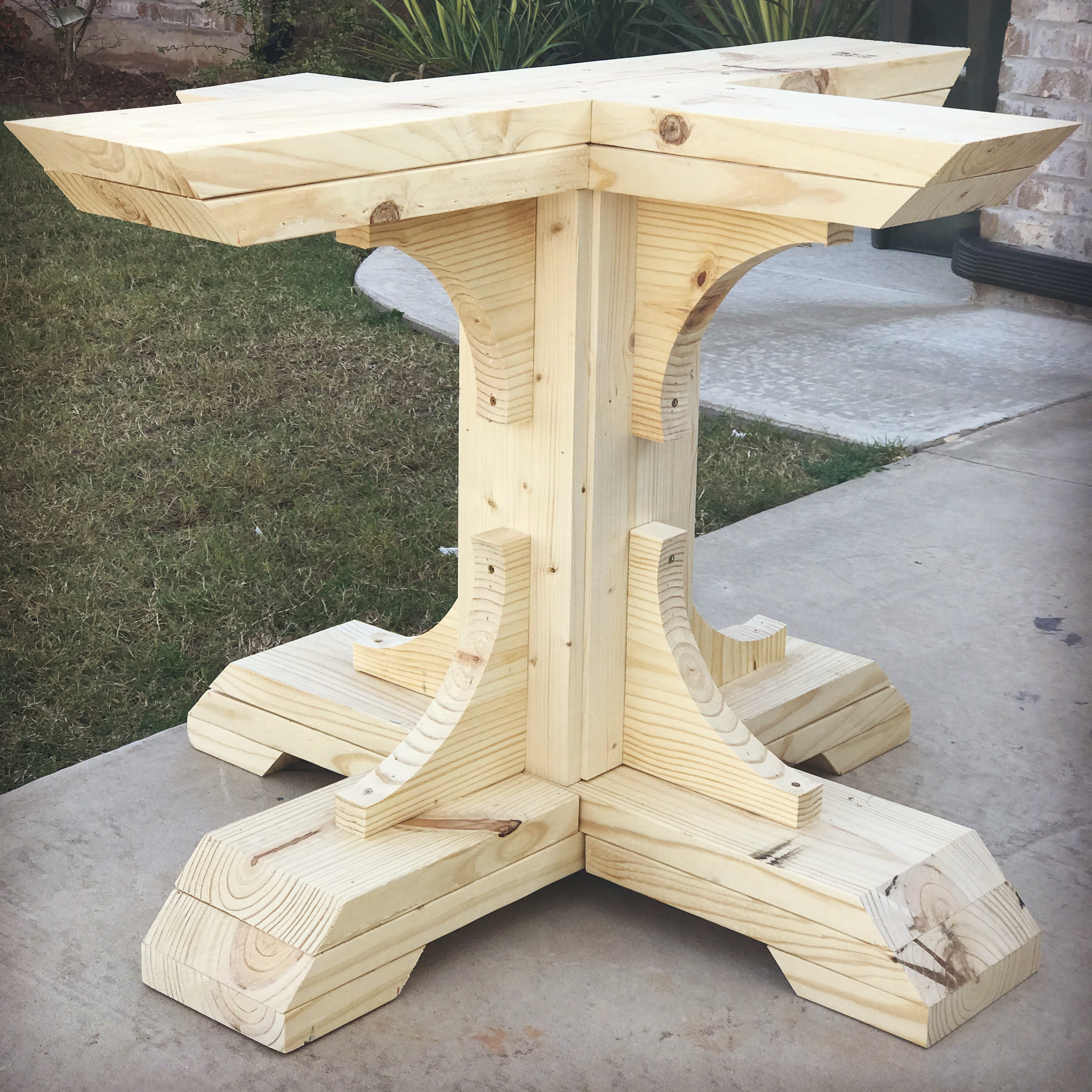Best ideas about Pedestal Table Base DIY
. Save or Pin Ana White Now.