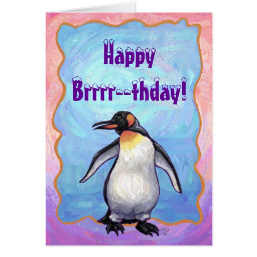 Best ideas about Penguin Birthday Card
. Save or Pin Cute Penguin Birthday Card Now.