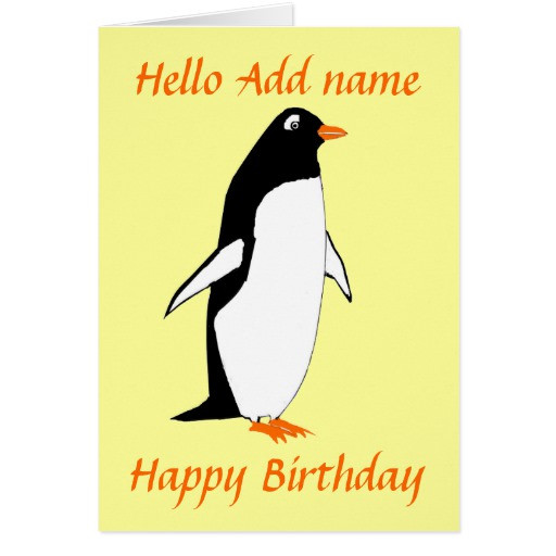 Best ideas about Penguin Birthday Card
. Save or Pin Penguin Birthday Card Now.