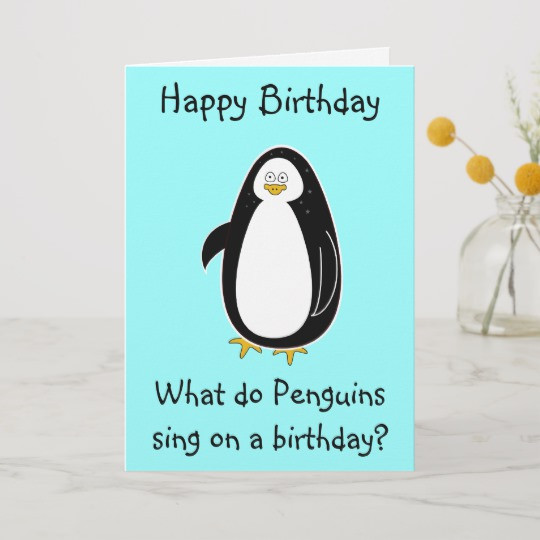 Best ideas about Penguin Birthday Card
. Save or Pin Penguin Birthday Card Now.