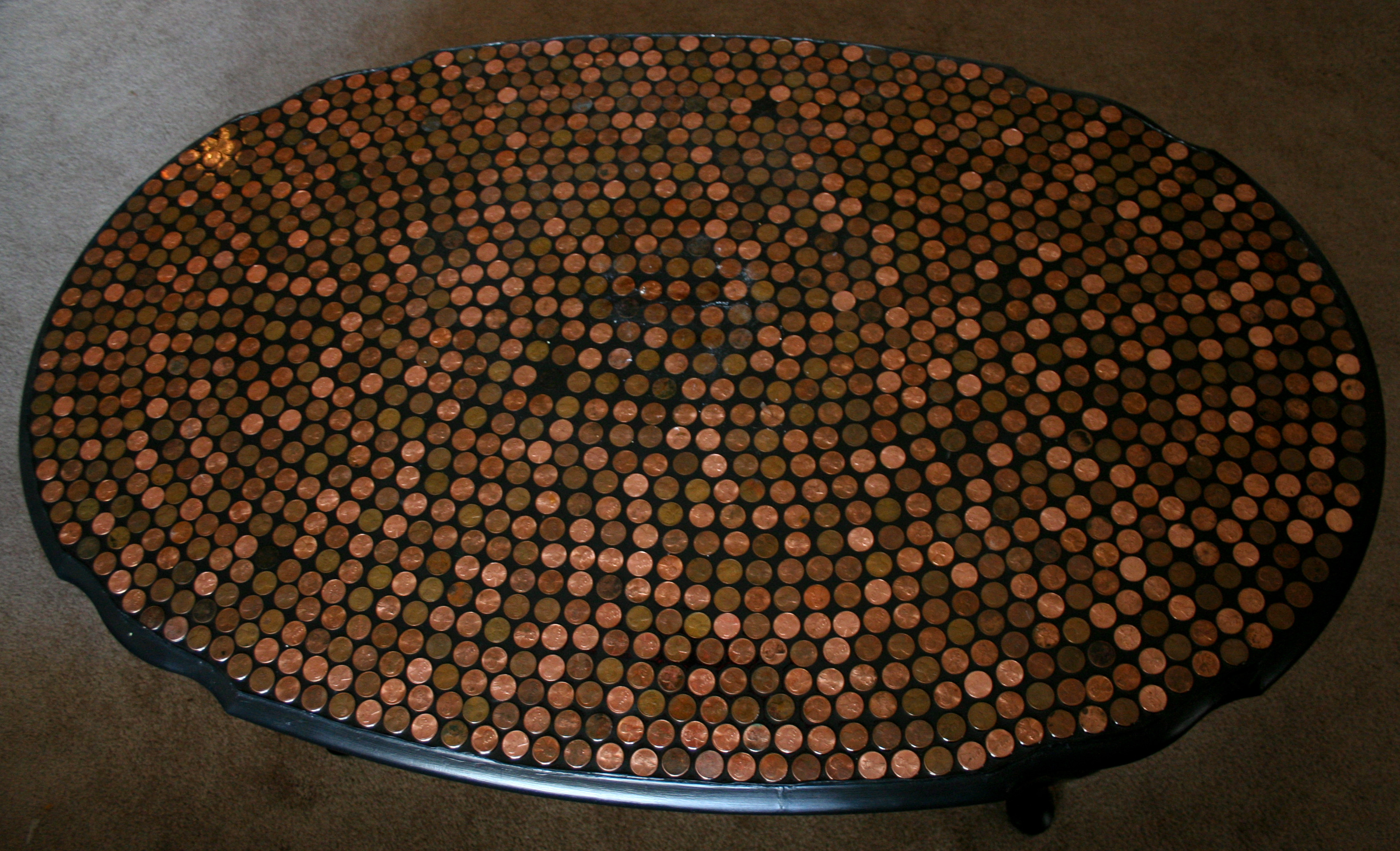 Best ideas about Penny Table DIY
. Save or Pin DIY Penny Tiled Table Now.