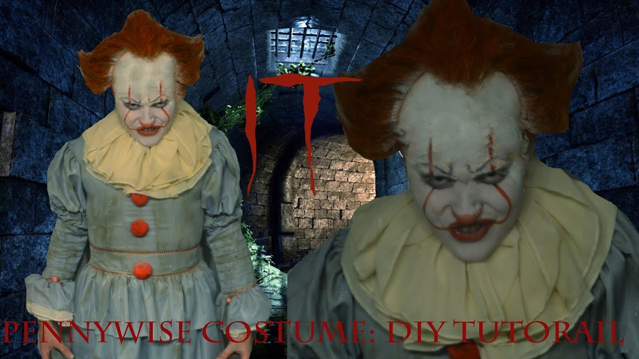 Best ideas about Pennywise Costume DIY
. Save or Pin IT 2017 Pennywise Costume Tutorial Wig Makeup and Now.