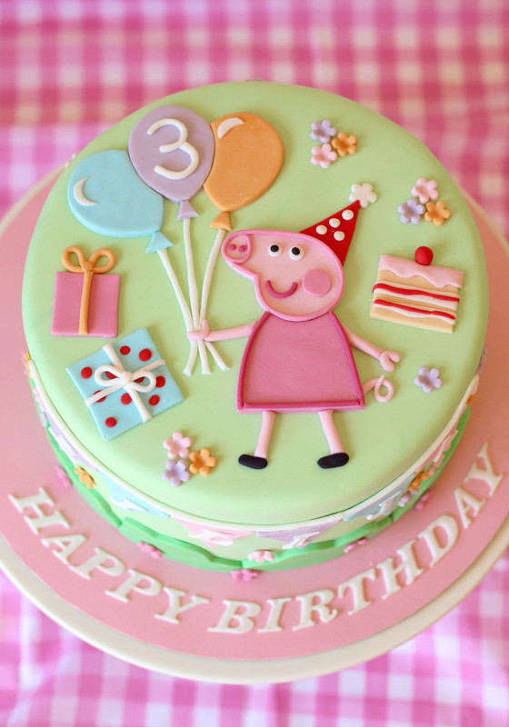 Best ideas about Peppa Pig Birthday Cake
. Save or Pin butter hearts sugar Pastel Peppa Pig Cake Now.