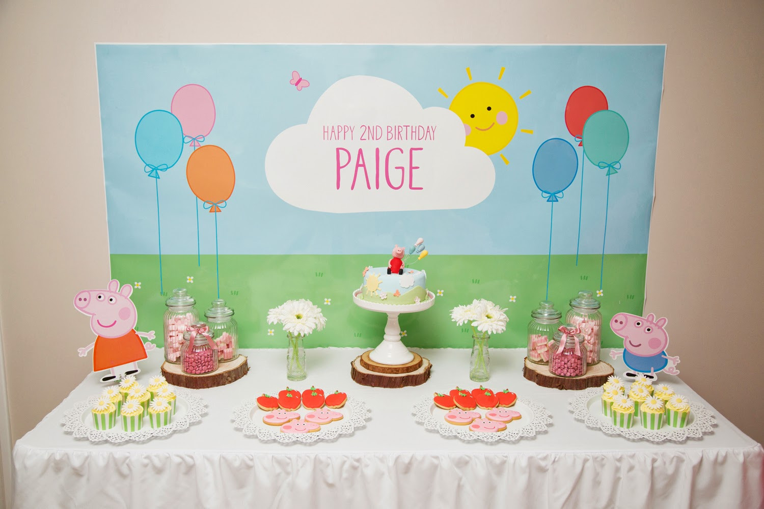 Best ideas about Peppa Pig Birthday Ideas
. Save or Pin Piece of Cake Paige s 2nd Birthday Peppa Pig Theme Now.