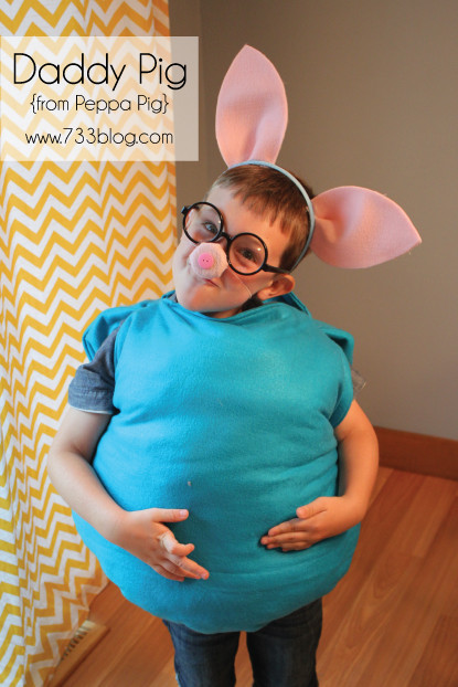 Best ideas about Peppa Pig Costume DIY
. Save or Pin Daddy and Peppa Pig Costume Tutorial Now.