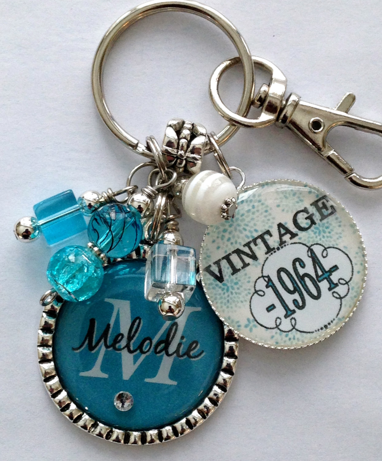 Best ideas about Personalised 50th Birthday Gifts
. Save or Pin 50th birthday t keychain vintage personalized name mother Now.