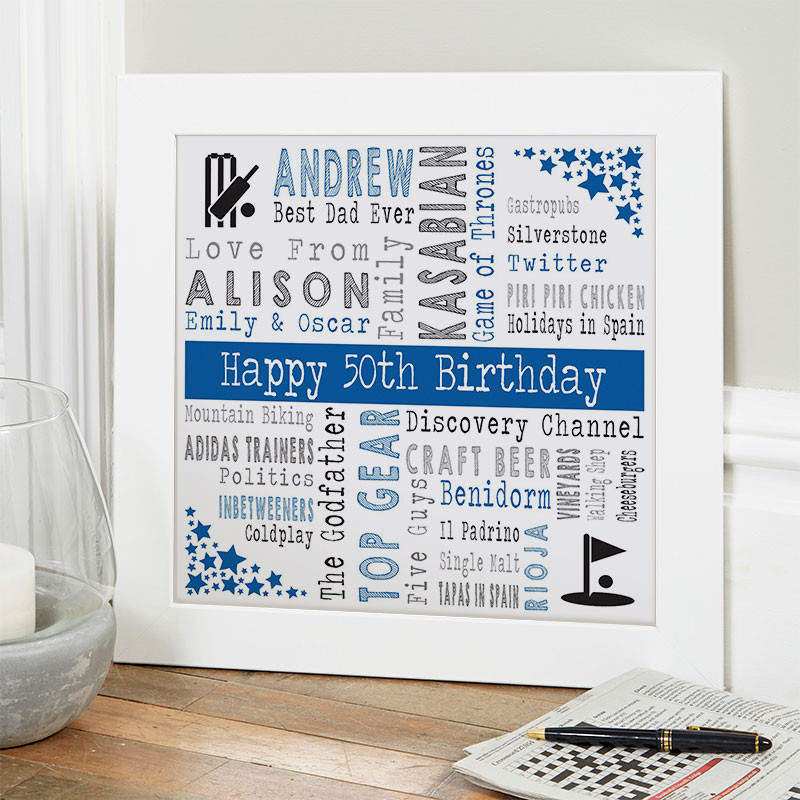 Best ideas about Personalised 50th Birthday Gifts
. Save or Pin Personalized Gifts For Him 50th Birthday Now.