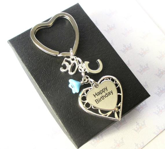 Best ideas about Personalised 50th Birthday Gifts
. Save or Pin Personalised 50th Birthday keyring Personalized 50th Now.