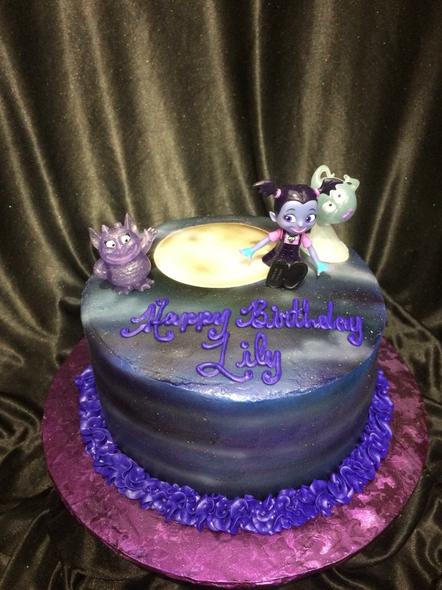 Best ideas about Personalized Birthday Cake
. Save or Pin Vampirina birthday cake by edible dreams custom cakes Now.