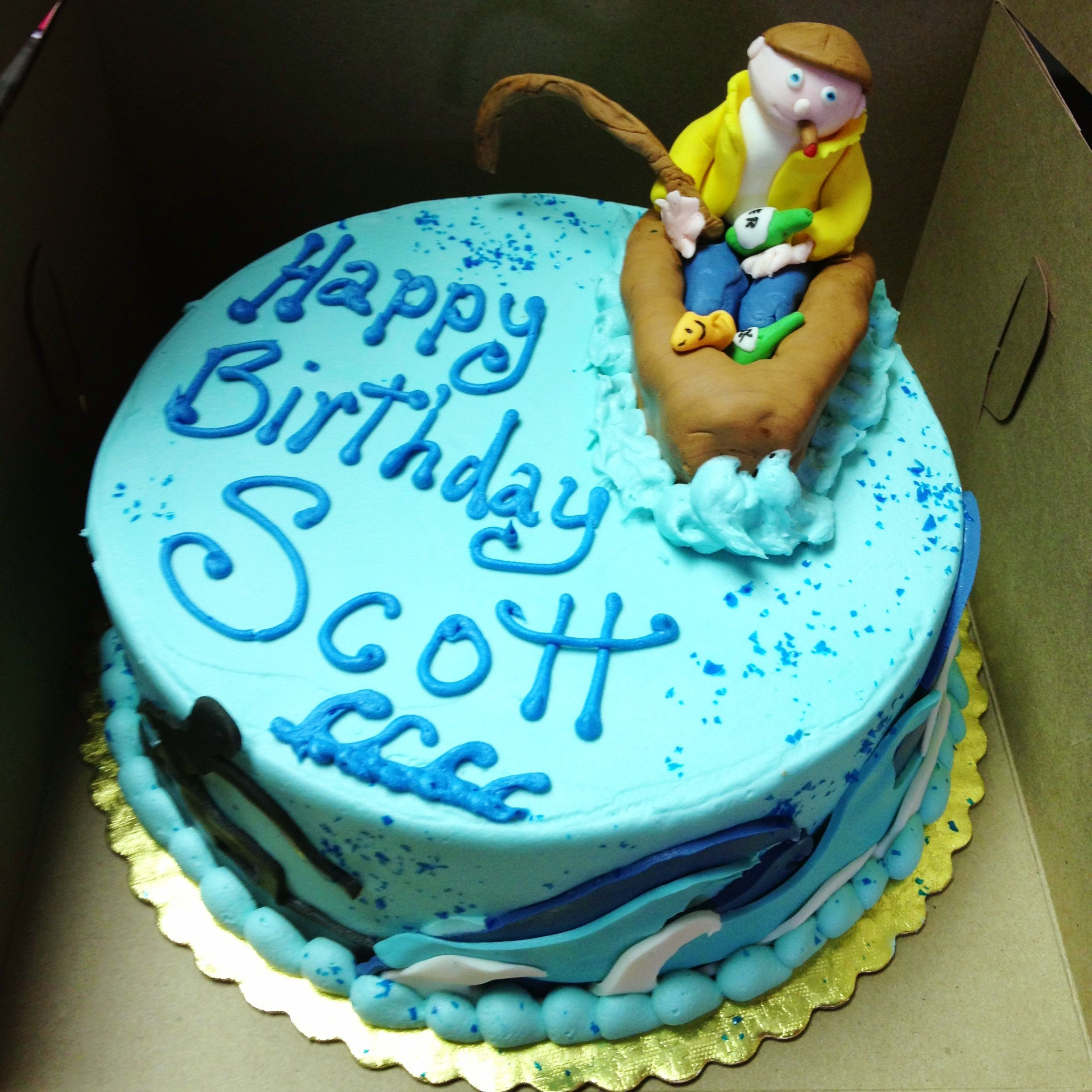 Best ideas about Personalized Birthday Cake
. Save or Pin Happy Birthday Scott Custom Cakes Now.
