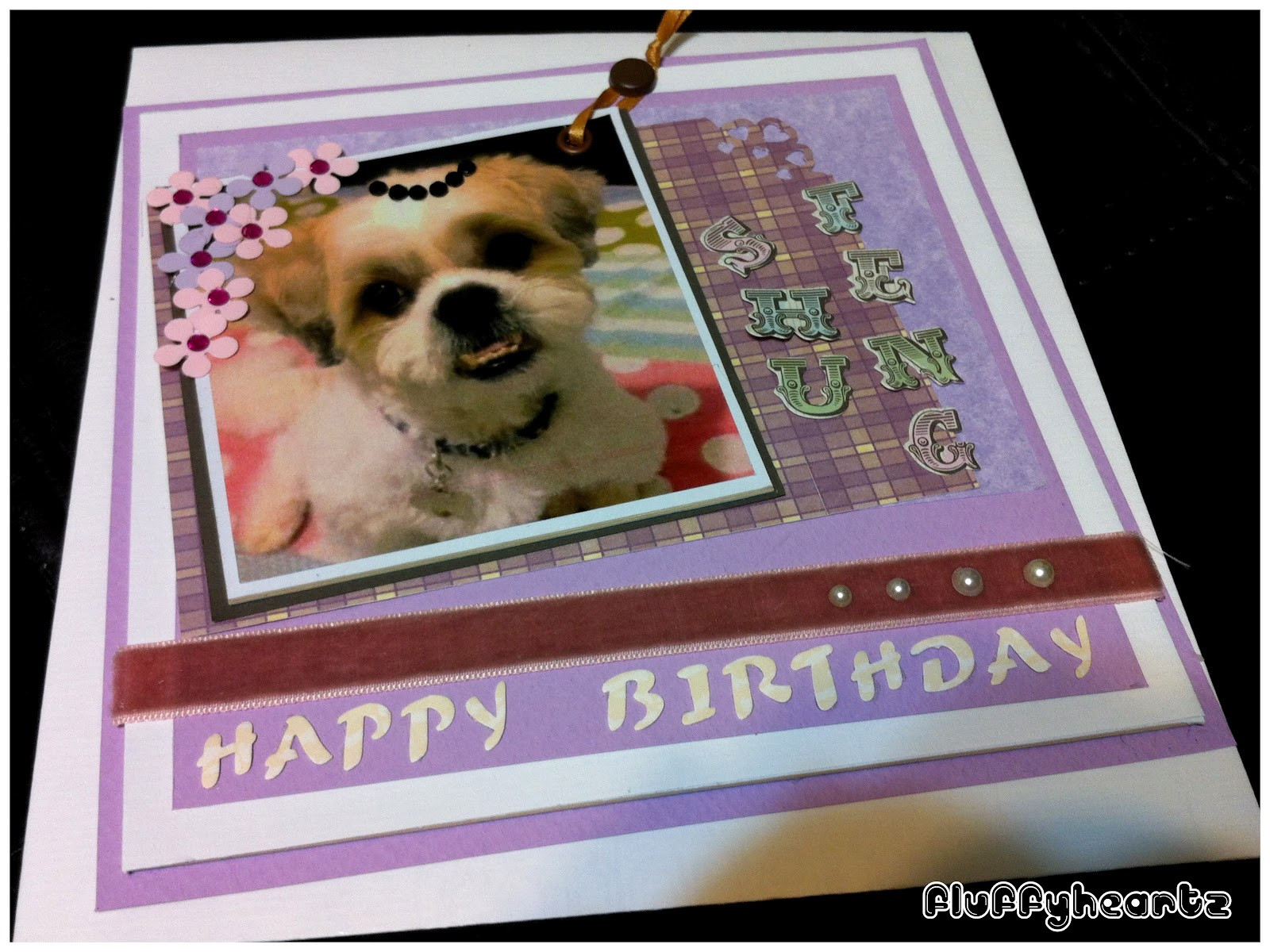 Best ideas about Personalized Birthday Card
. Save or Pin Fluffyheartz ♥ Personalized Birthday Card for Doggie Lover Now.