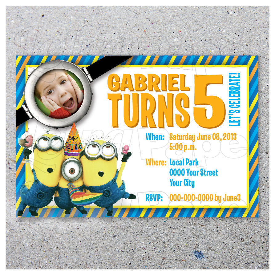 Best ideas about Personalized Minion Birthday Invitations
. Save or Pin Unavailable Listing on Etsy Now.