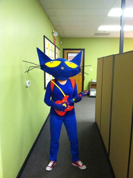Best ideas about Pete The Cat DIY Costume
. Save or Pin Library Safari DIY Pete the Cat Costume Now.