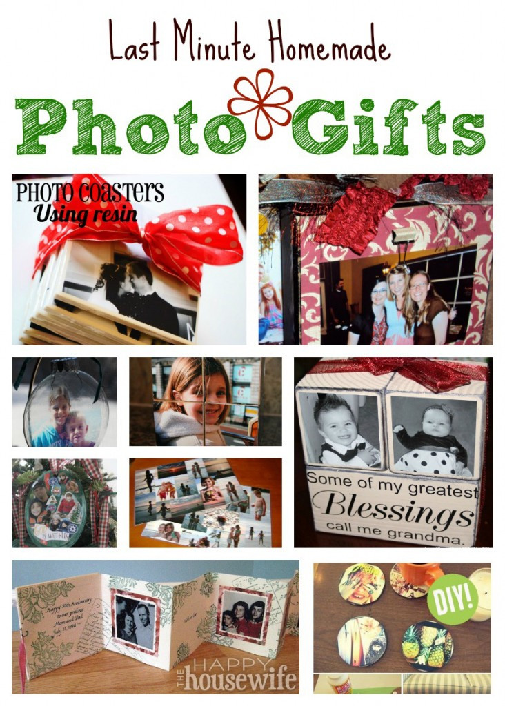 Best ideas about Photo Gift Ideas Diy
. Save or Pin Last Minute Homemade Gifts The Happy Housewife Now.