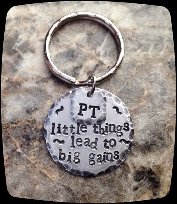 Best ideas about Physical Therapist Gift Ideas
. Save or Pin Physical Therapy Gift Keychain DPT PT PTA by ThatKindaGirl Now.