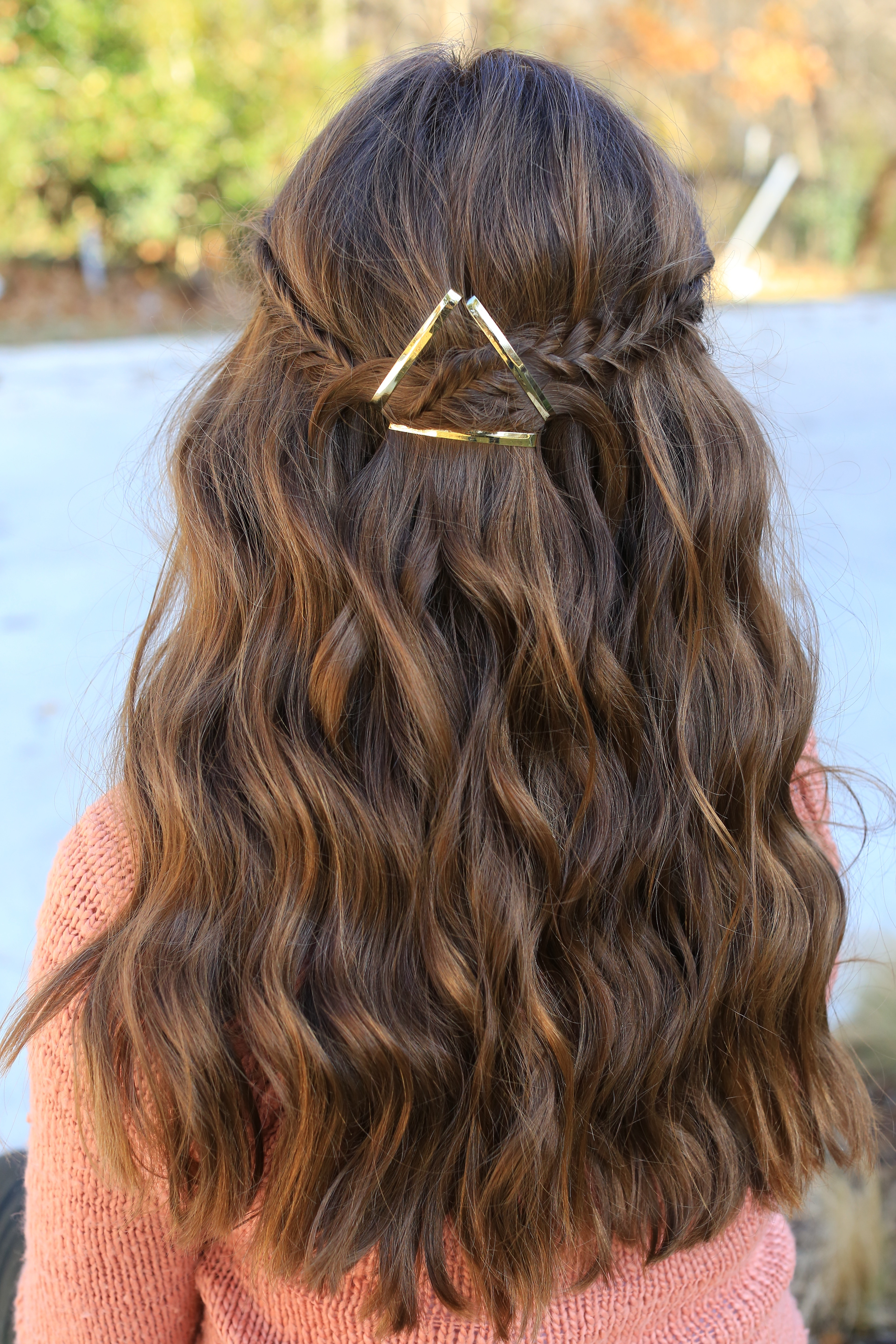 Best ideas about Pics Of Cute Hairstyles
. Save or Pin Barrette Tieback Now.