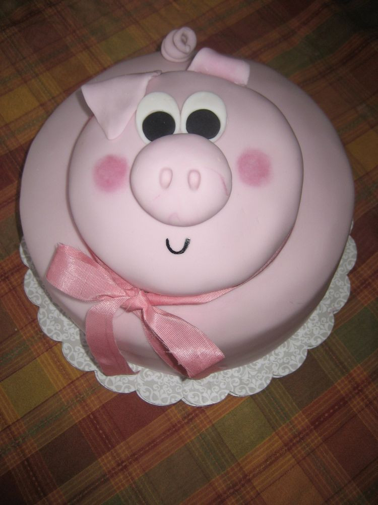 Best ideas about Pig Birthday Cake
. Save or Pin Pig cake I can do this I think this is the one for her Now.
