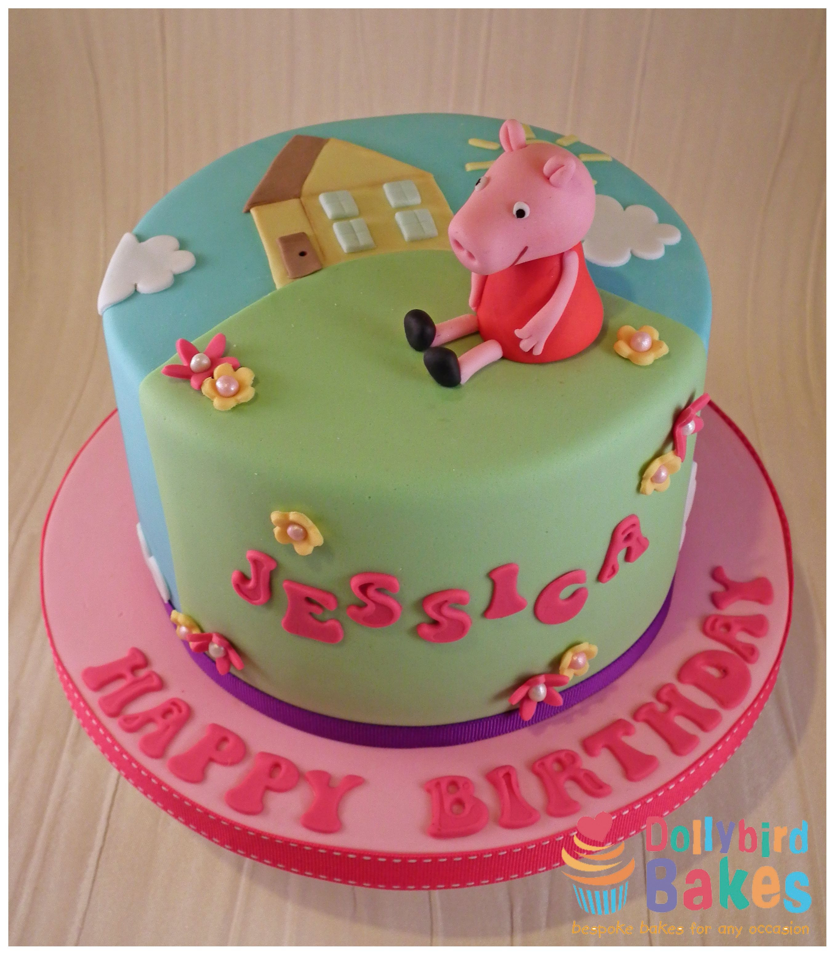 Best ideas about Pig Birthday Cake
. Save or Pin Peppa pig cake dollybird bakes Now.