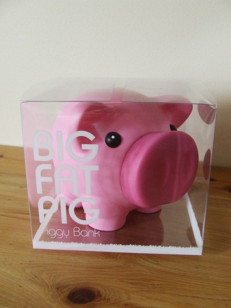 Best ideas about Piggy Gift Ideas
. Save or Pin Kids Piggy Bank Money Box Big Fat Pig Light Pink Now.