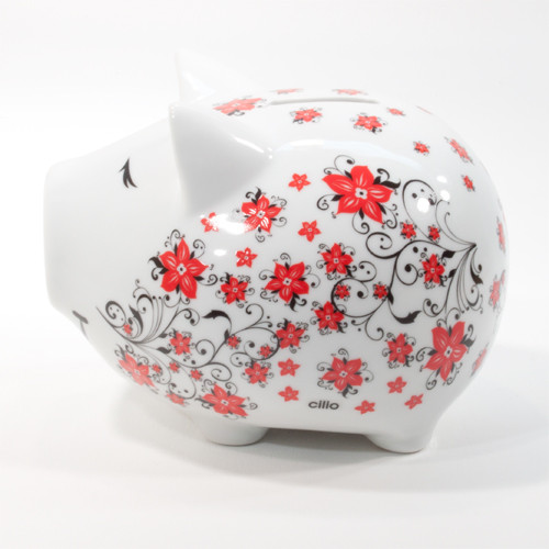 Best ideas about Piggy Gift Ideas
. Save or Pin Cilio Porcelain Flora Piggy Bank Gift Ideas Cappojim Now.