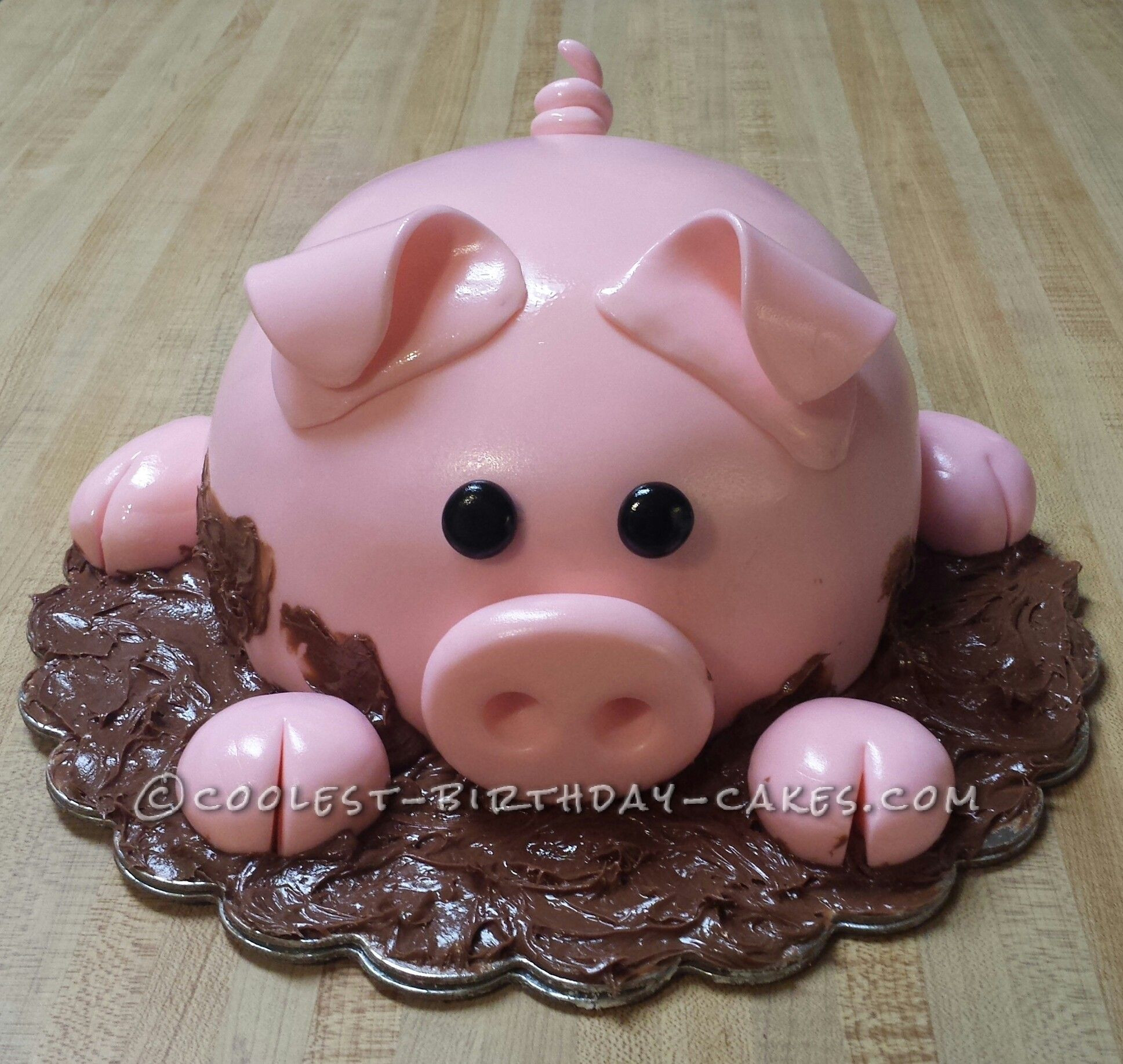 Best ideas about Pigs Birthday Cake
. Save or Pin Coolest Pig Cake in 2019 Pig Cakes Now.