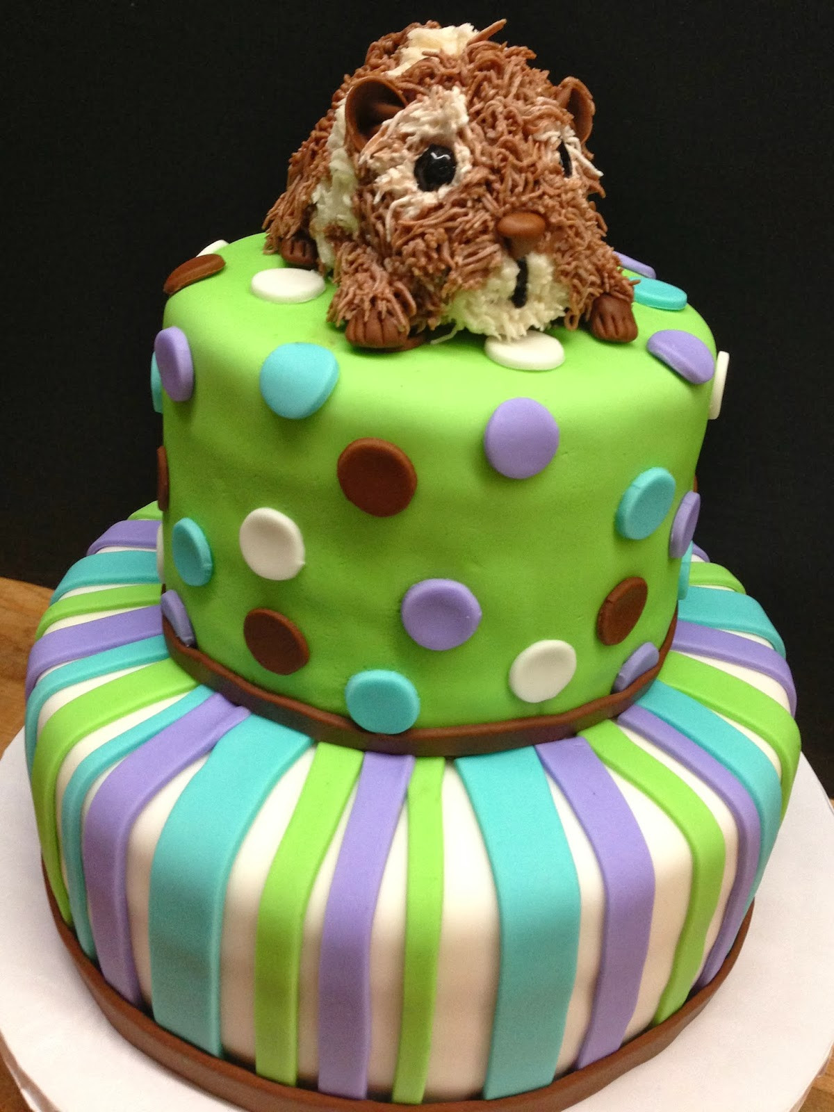 Best ideas about Pigs Birthday Cake
. Save or Pin Plumeria Cake Studio Guinea Pig Birthday Cake Now.