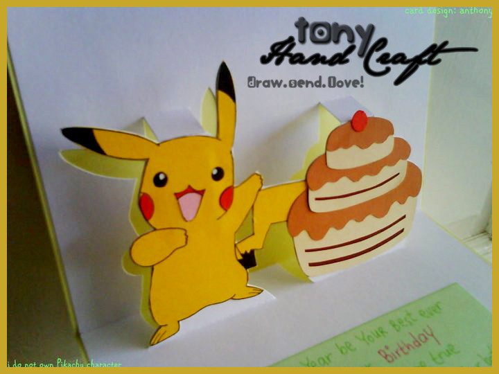 Best ideas about Pikachu Birthday Card
. Save or Pin Pikachu Birthday Card Now.