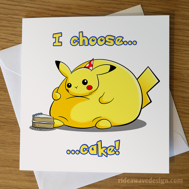 Best ideas about Pikachu Birthday Card
. Save or Pin Pikachu Pokémon Birthday Card Now.