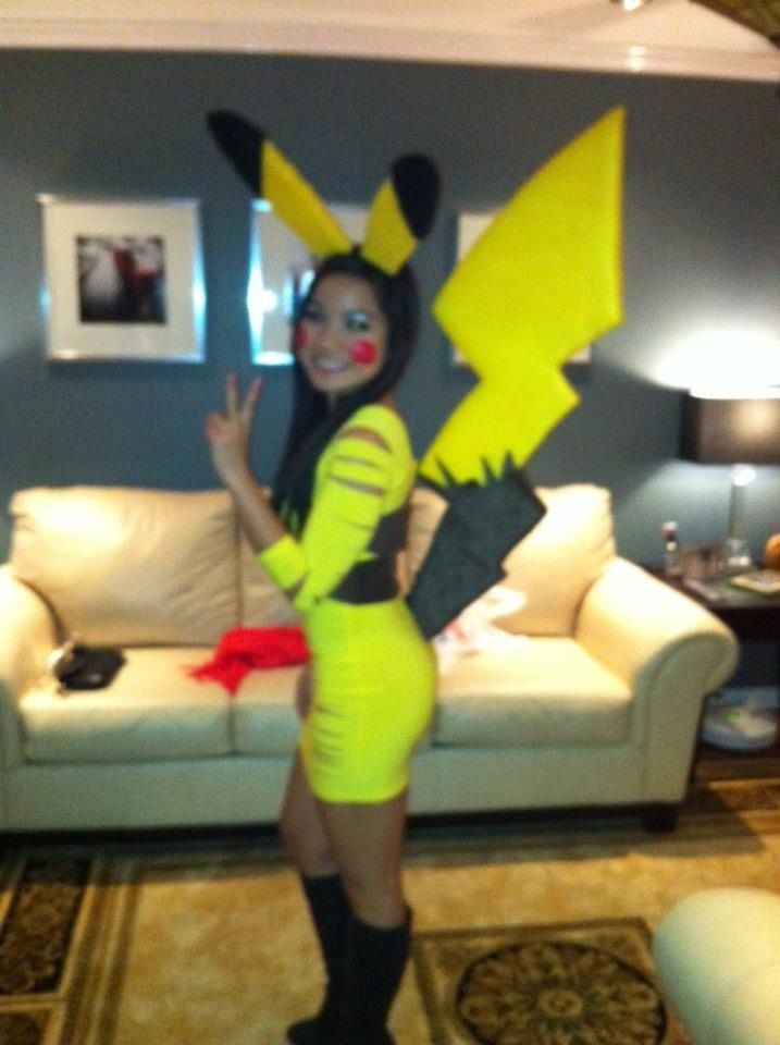 Best ideas about Pikachu Costume DIY
. Save or Pin Homemade pikachu costume halloween 2012 Now.