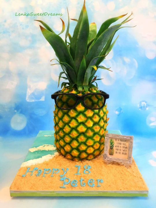Best ideas about Pineapple Birthday Cake
. Save or Pin Pineapple birthday cake 🍍 cake by LenkaSweetDreams Now.