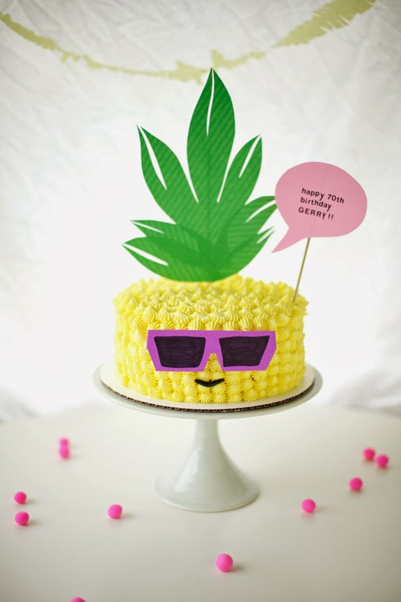 Best ideas about Pineapple Birthday Cake
. Save or Pin Coco Cake Land Cakes Cupcakes Vancouver BC My Dad s Now.
