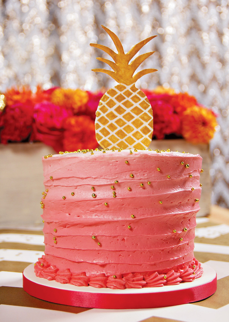 Best ideas about Pineapple Birthday Cake
. Save or Pin Yay ONE Chic & Vibrant Pineapple First Birthday Now.