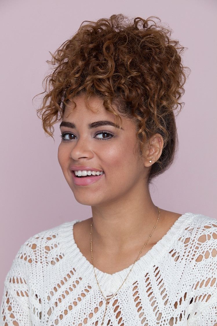 Best ideas about Pineapple Hairstyle Natural Hair
. Save or Pin Pineapple Method How to Create this Look on Curly Hair Now.