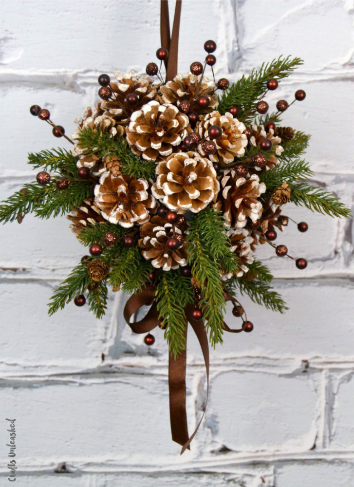 Best ideas about Pinecone Craft Ideas
. Save or Pin DIY Kissing Ball with Pine Cones Crafts Unleashed Now.