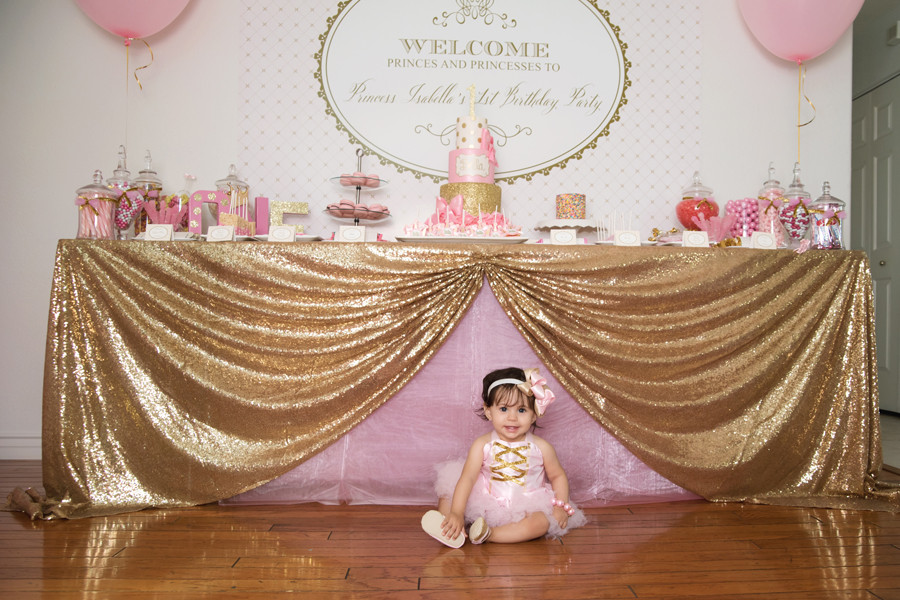 Best ideas about Pink And Gold 1st Birthday Decorations
. Save or Pin Gorgeous Pink & Gold 1ST Birthday Party Now.