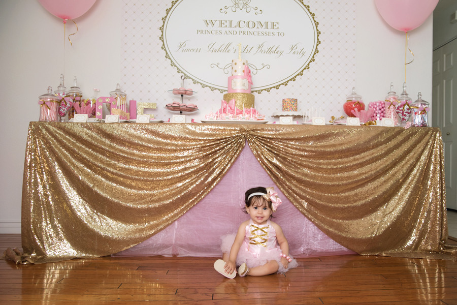 Best ideas about Pink And Gold First Birthday Decorations
. Save or Pin Gorgeous Pink & Gold 1ST Birthday Party Now.