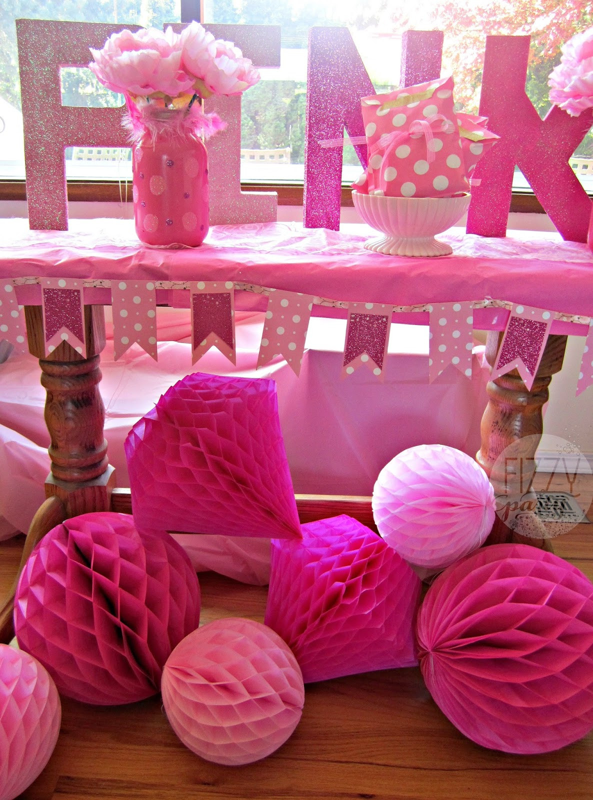 Best ideas about Pink Birthday Decorations
. Save or Pin Fizzy Party 50 Shades of Pink Now.